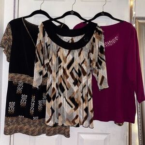 Womens 1X Blouse Bundle